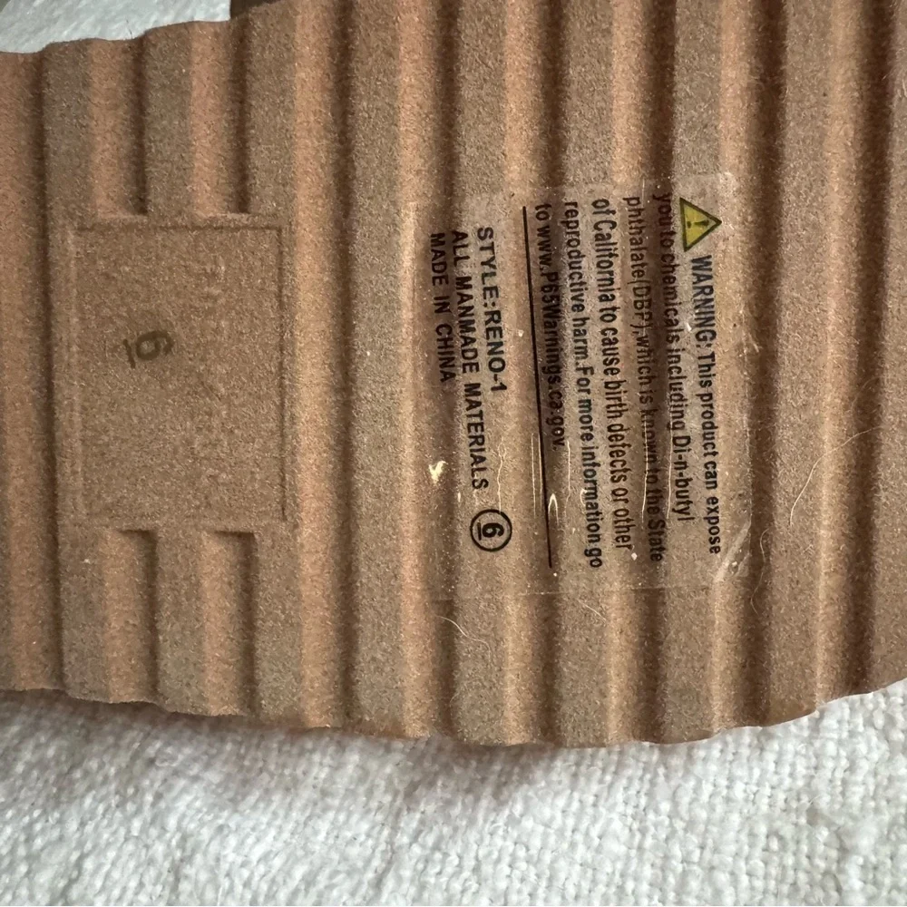 Women’s Suede Platform Slingback Clogs - Brown - Picture 7 of 7